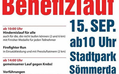 CC  care aktiv unterstützt den Benefizlauf in Sömmerda