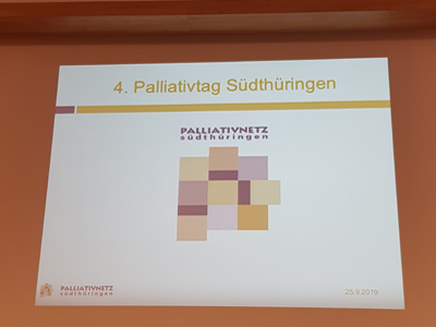 CC care aktiv beim 4. Palliativtag Südthüringen