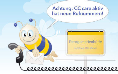 Ab sofort neue Anschrift, Telefon- und Faxnummer