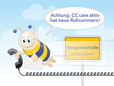 Ab sofort neue Anschrift, Telefon- und Faxnummer