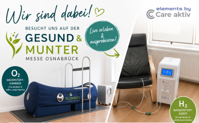 elements auf der Messe GESUND & MUNTER